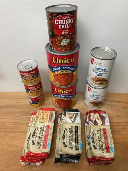 Photo of free Canned Food (BB 2024) (Bloor/ The West Mall) #1