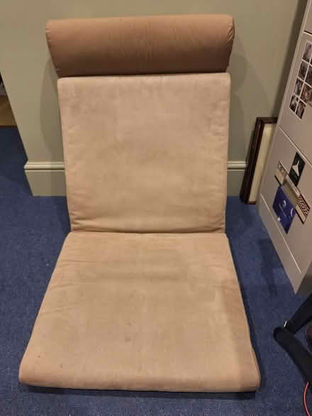 Photo of free Poang chair cushion & headrest (E17 Queens/Boundary Road) #1