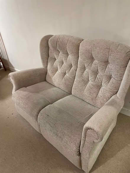 Photo of free 2x Sofas and one arm chair (Southwick BA14 9) #1