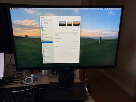 Photo of free Dell 24" computer monitor, working, complete with cables (Denmead PO7) #1