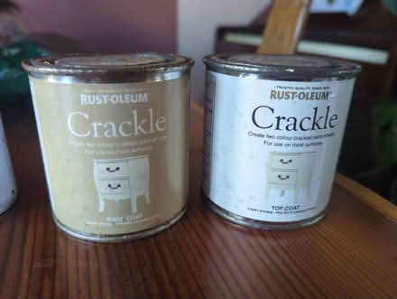 Photo of free Crackle paint 250ml (TA19) #1