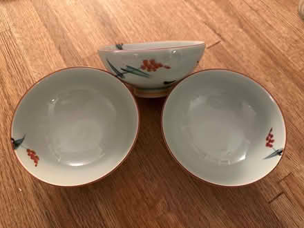 Photo of free Small Japanese Rice Bowls (3) (Marin) #1