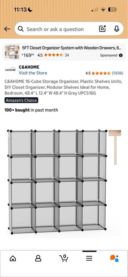 Photo of free Cube storage system (Silver Spring, MD) #1