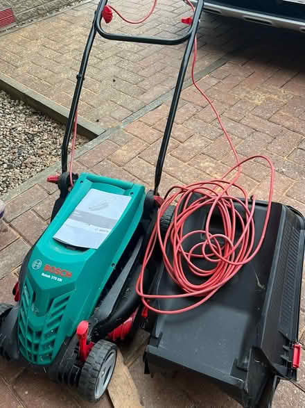 Photo of free Botch elec lawn mower (Clovenfords TD1 3) #1