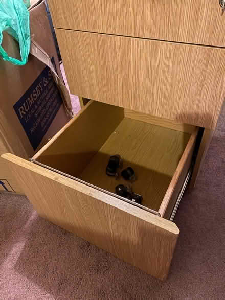 Photo of free Filing cabinet/pedestal (Yateley GU46) #4