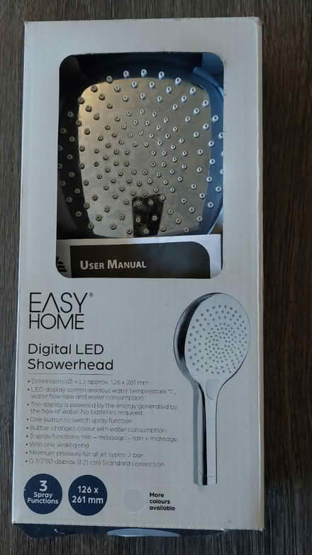 Photo of free Led shower head (St Albans Jersey Farm AL4) #1
