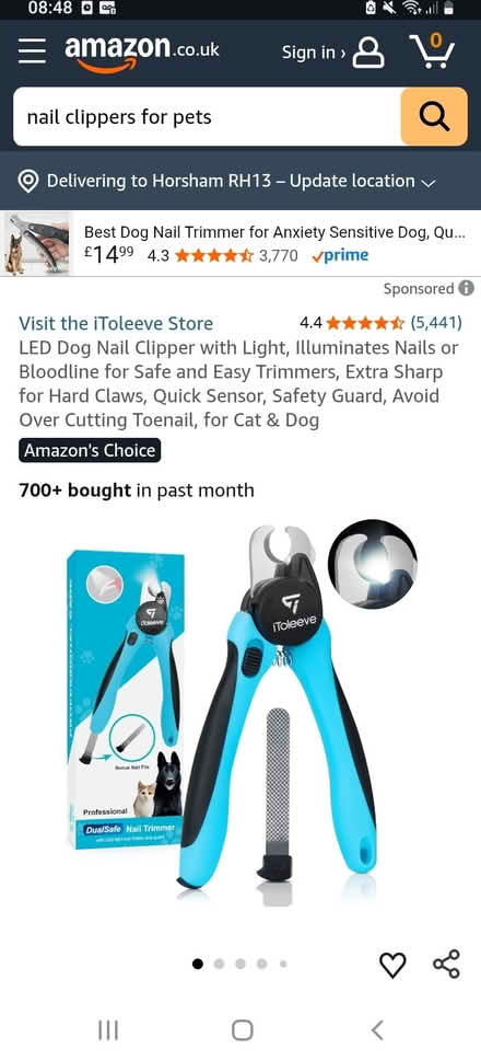 Photo of Nail clippers (Horsham, West Sussex) #1