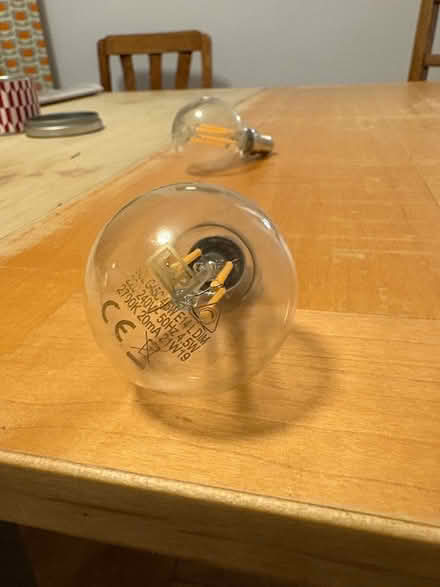 Photo of free 2 light bulbs (Battenhall, Worcester WR5) #3