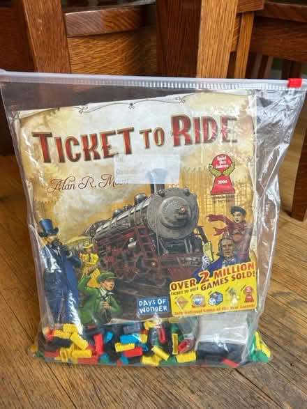 Photo of free Ticket to Ride board game (South Evanston) #1