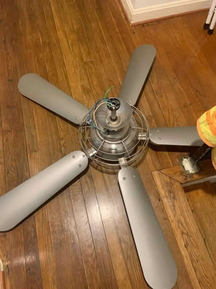 Photo of free Large ceiling fan with light (hyattsville, MD near Takoma pk) #1