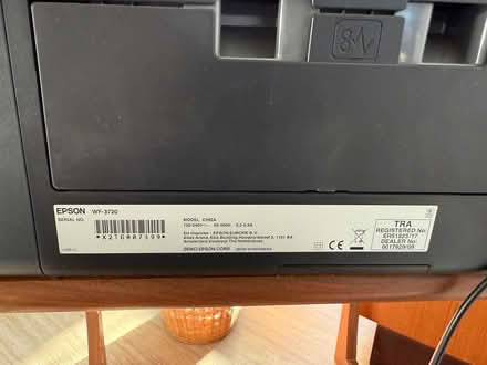 Photo of free Epsom WF3720 Printer (Sevenoaks, near Station) #2