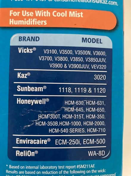 Photo of free humidifier filter (Spring Hill, Somerville) #2