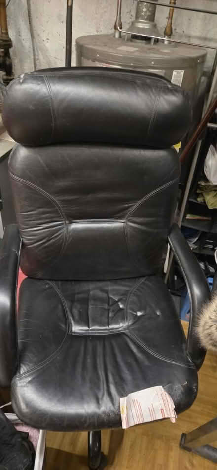 Photo of free Leather office chair (Upper Darby) #2