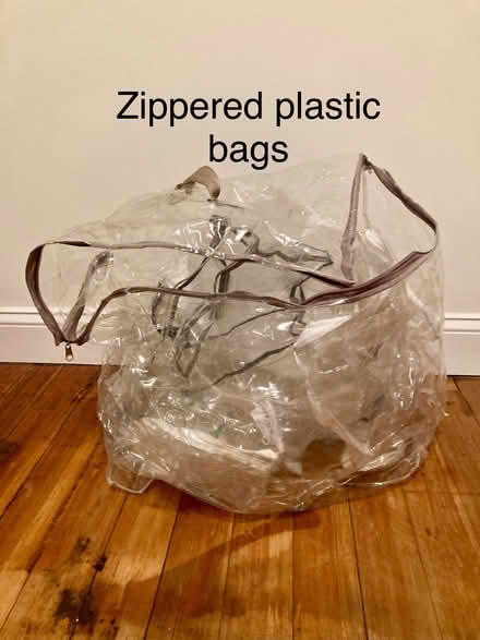 Photo of free Zipper plastic bags (Belmont, MA) #1