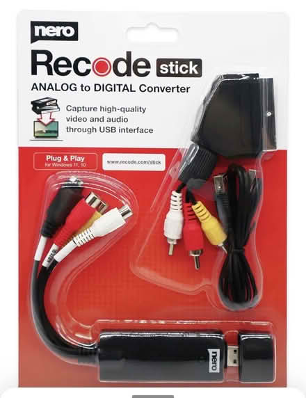 Photo of VHS to digital converter leads (Ss0 - southend) #1