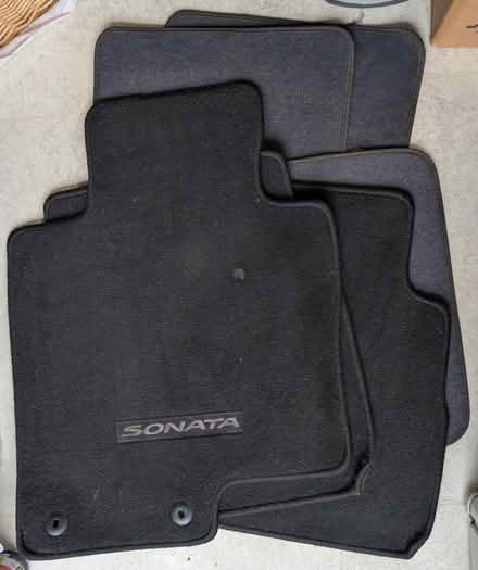 Photo of free Hyundai Sonata floor mats (Santa Clara near Great America) #1