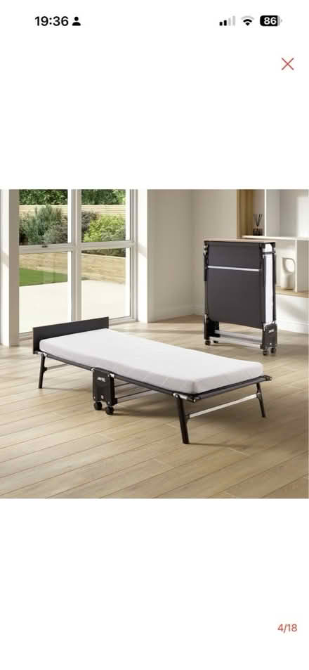 Photo of free 2 foldable bed without Mattress (Luton LU3) #2