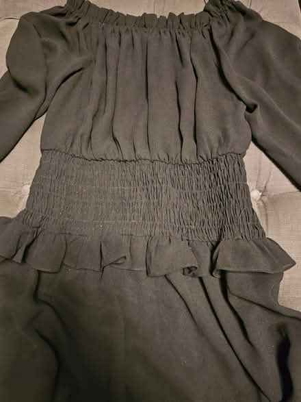 Photo of free Size 10 long sleeve black dress (Lower Morden SM3) #2