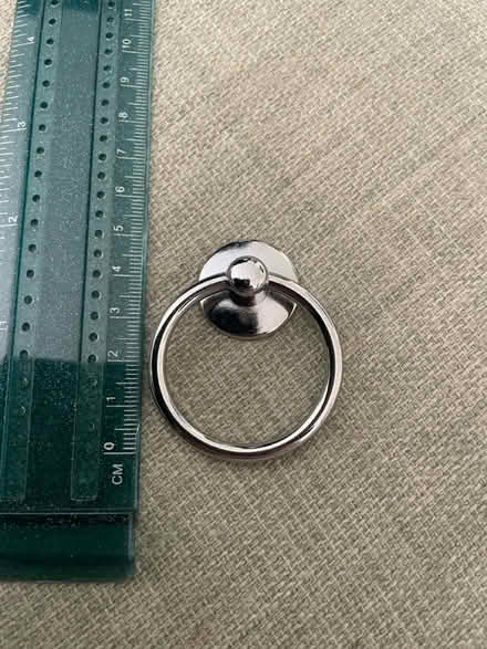 Photo of free X20 new Chrome drawer ring pulls (GU29) #1