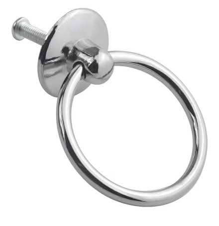Photo of free X20 new Chrome drawer ring pulls (GU29) #3