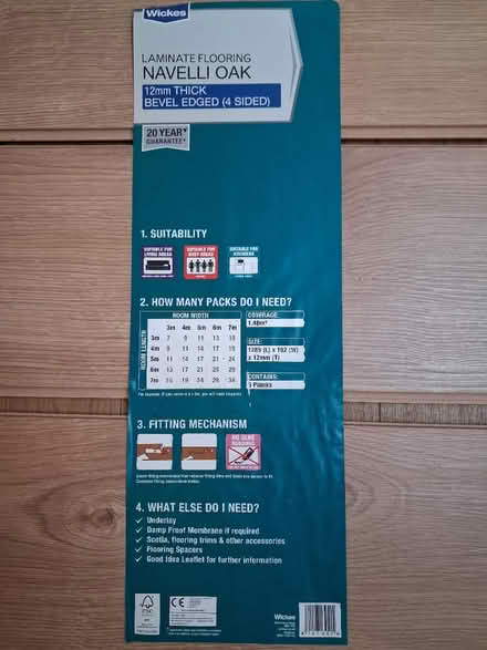 Photo of free Laminate flooring, 3 pieces (HP2) #2