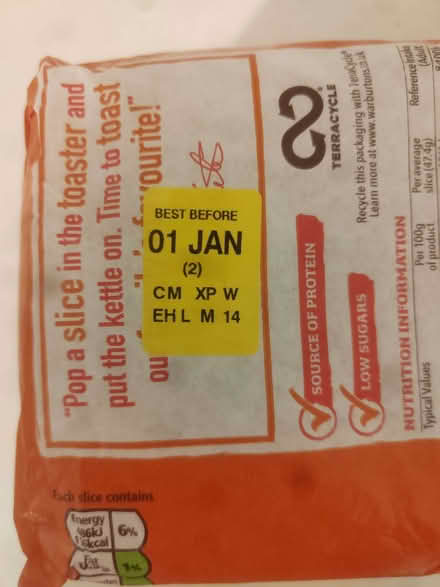 Photo of free Bread x10 (Loughton IG10) #2