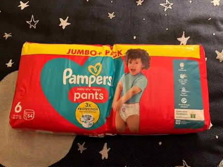 Photo of free Pampers nappy pants size 6 new pack (Henley-on-Thames RG9) #1