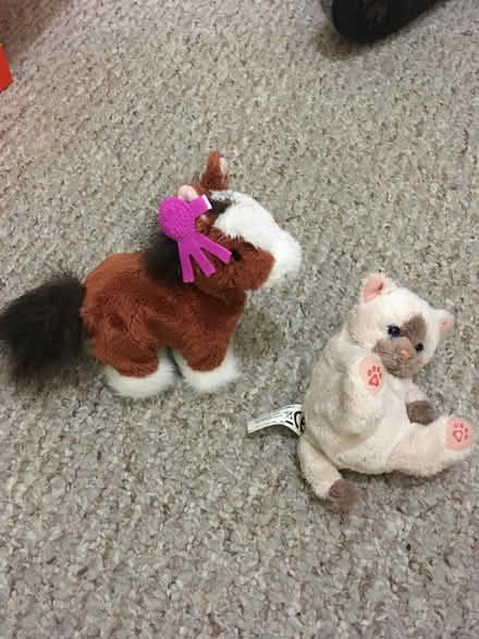 Photo of free Two small stuffed animals that move (Novato) #1