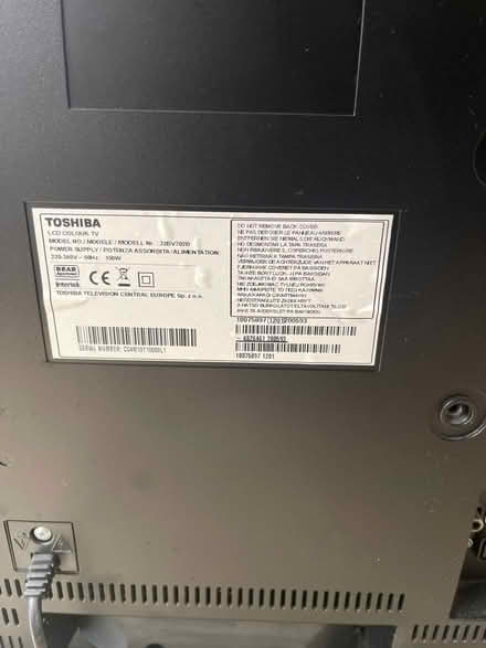 Photo of free Toshiba 32” LCD TV (Heswall CH60) #4
