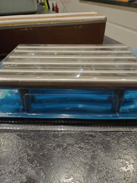 Photo of free B&Q satin nickel finish 96 millimeter t-bar pull handles (Hill Head PO14) #3