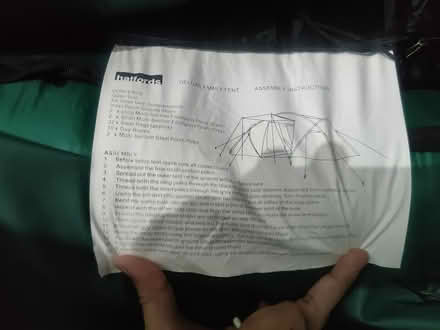 Photo of free 4 persons camping tent (Walthamstow) #2