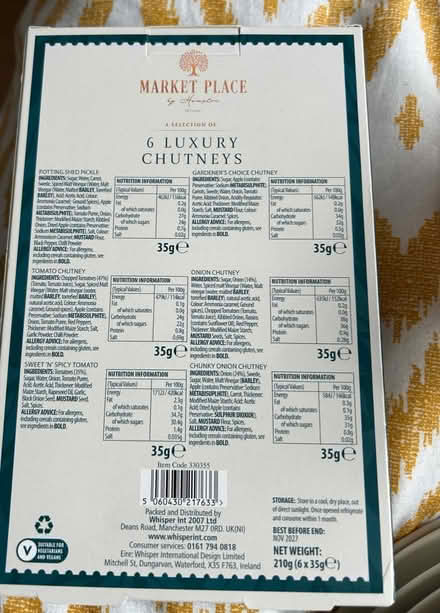 Photo of free Chutneys (Halewood L26) #2