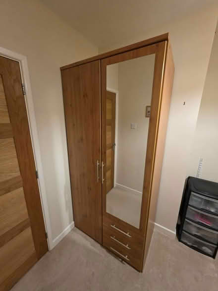 Photo of free Pine Chipboard Veneered Wardrobe (Dronfield, S18) #1