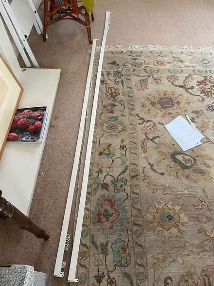 Photo of free curtain tracks x 2 (with fixings) (Axminster) #1