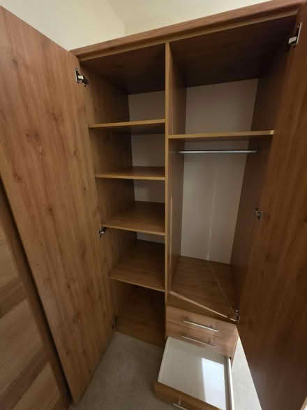 Photo of free Pine Chipboard Veneered Wardrobe (Dronfield, S18) #2
