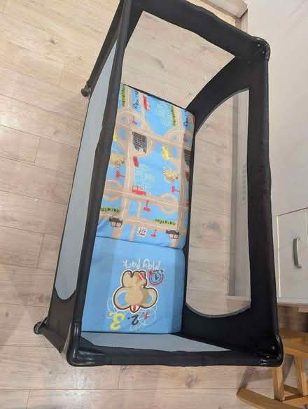 Photo of free Babyway travel cot and mattress (Kidlington OX5) #1