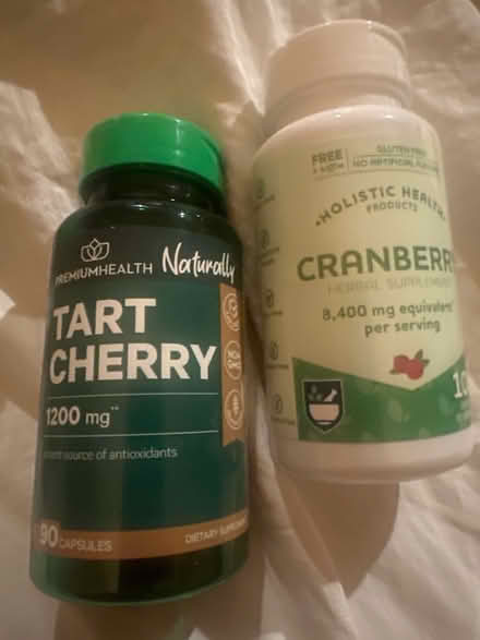 Photo of free Tart cherry/cranberry supplements (NE Seattle) #1