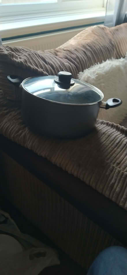 Photo of free 10 pint saucepan (Mark Hall South CM20) #2