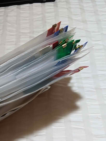 Photo of free Plastic zip folders (Horspath OX33) #3