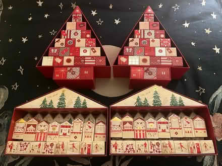 Photo of free M&S advent calendar boxes x 4 (Henley-on-Thames RG9) #1