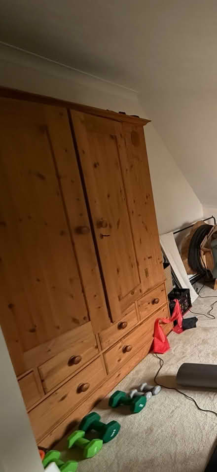 Photo of free Pine Wardrobe (Sevenoaks TN13) #1