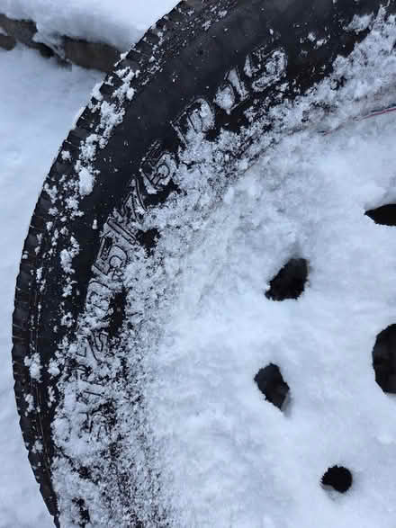 Photo of free Trailer wheels and tires x3 (Narragansett) #3