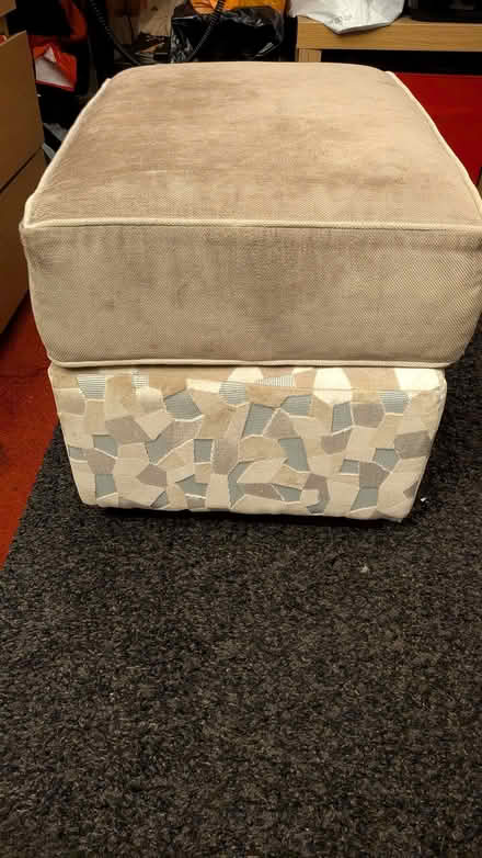 Photo of free Comfy footstool (Caistor Park Road E15) #2