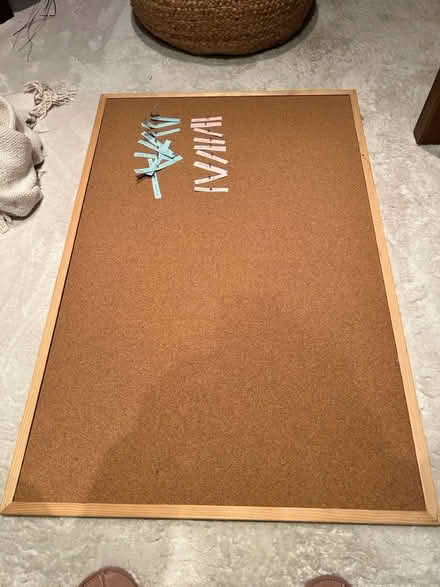Photo of free Cork pin board (East dulwich) #2