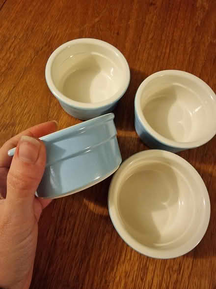 Photo of free Four Blue Ceramic Ramekin (Woking GU22 9) #1