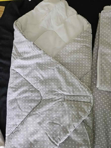 Photo of free Baby bedding Set – swaddle, pillow & blanket (Perivale UB6) #2