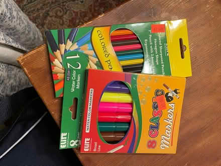 Photo of free Water Color Markers & Colored Pens (Harlem) #1