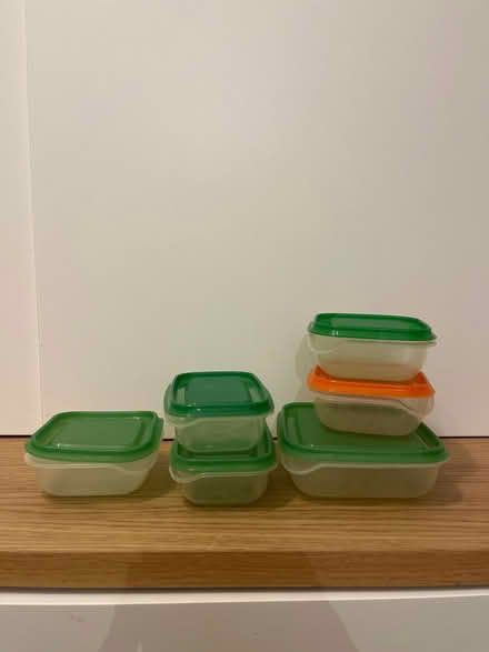 Photo of free 6 small plastic boxes (BA2) #1