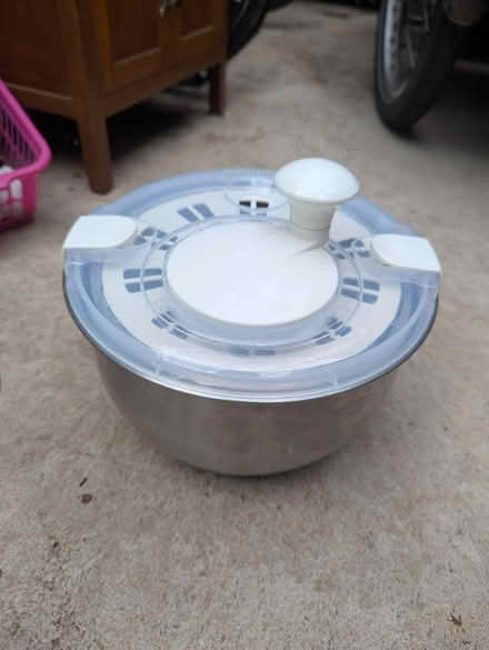 Photo of free Metal salad spinner (Alphington) #1