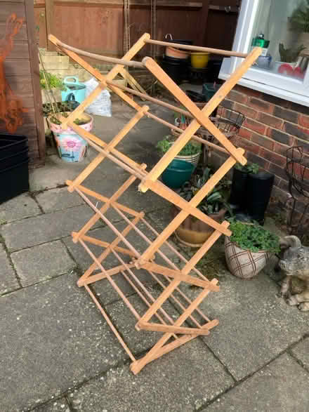 Photo of free Classic wooden folding dryer (BN43) #1